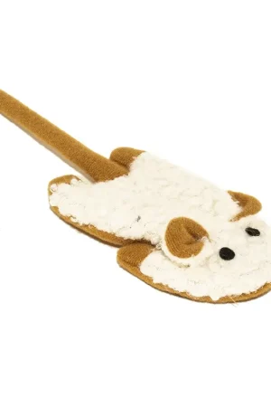 Duvo+ Cushy Knisper Muis Bruin/Wit Bestel Nu